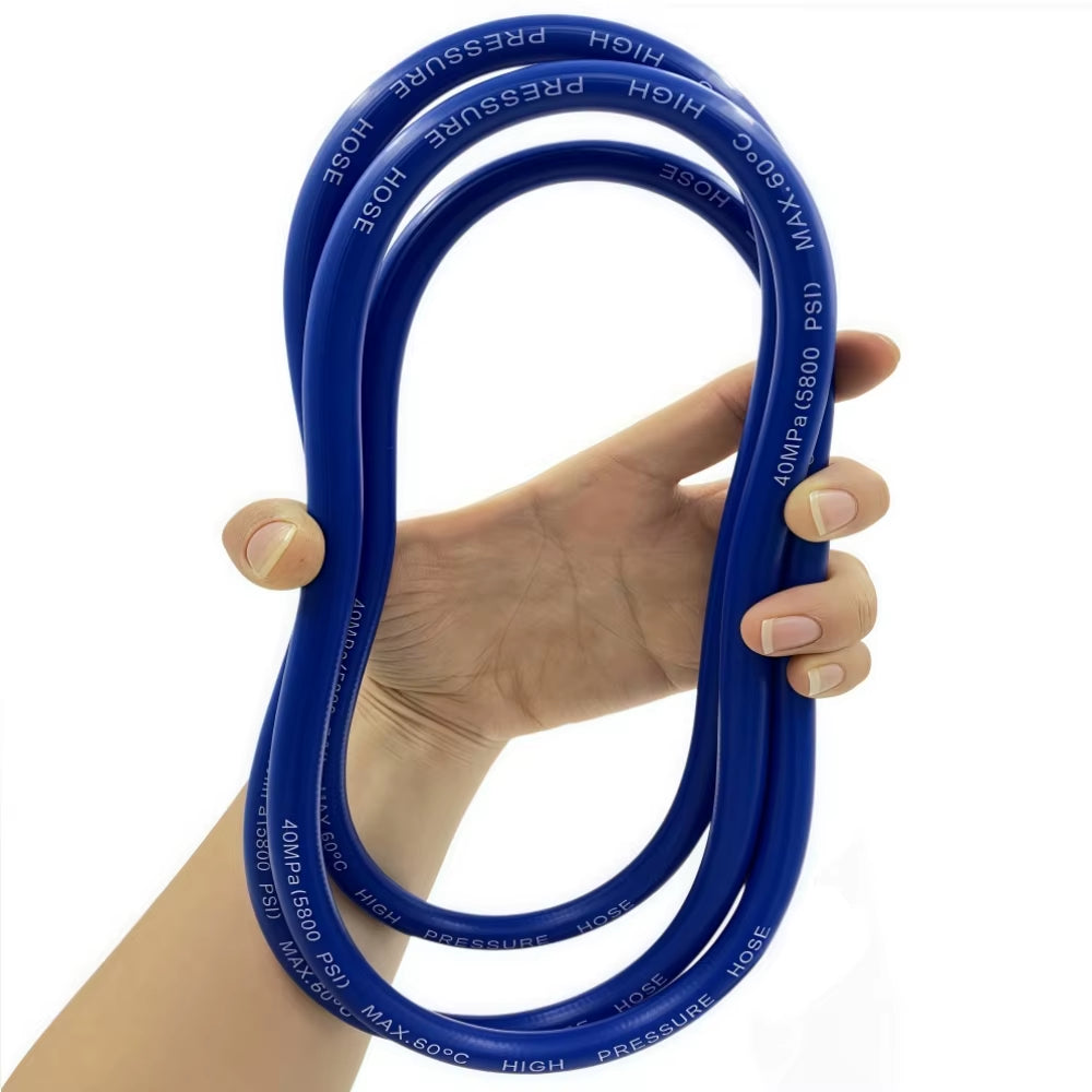 2~30M High Pressure Cleaning Machine Hose 5800 PSI Kink Resistant Hose Car Wash Extension Hose with Brass Adapter M22-Pin 14/15