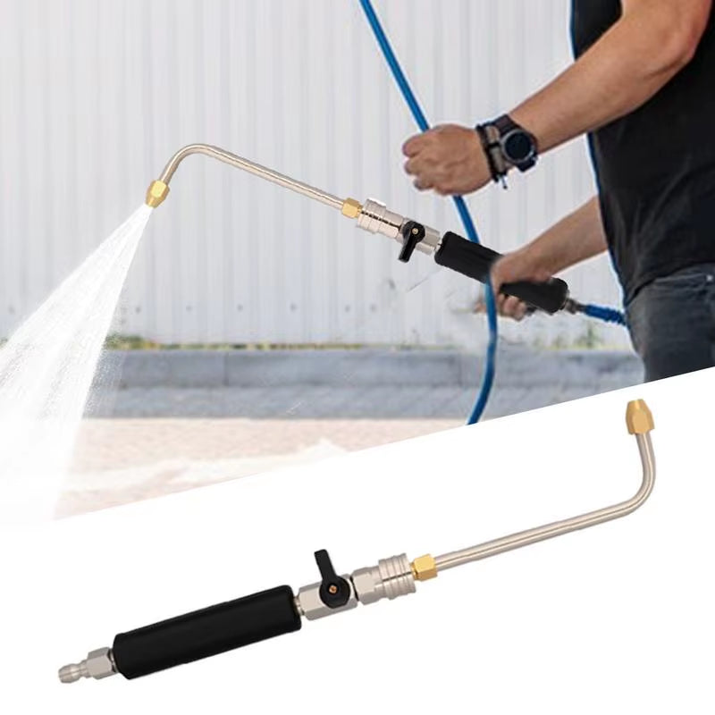 High Pressure Hose Nozzle Pressure Washer Hose Nozzle High-Pressure Portable Lightweight Multi-Function Sprayer for Car Washing